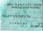 Bilet MKS Karpaty Krosno