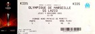 Bilet Olympique Marsylia - Lazio Rzym Liga Europy UEFA (4.11.2021)