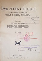 Ćwiczenia cielesne młodzieży szkolnej wraz z oceną względną (1928)