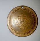 Medal Oficjalny Asystent Reprezentacji Szwajcarii Igrzyska Olimpijskie Monachium 1972