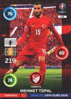 Mehmet Topal - Turcja (nr 238 - Team Mate)