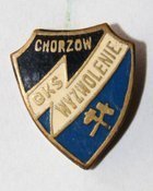 Odznaka GKS Wyzwolenie Chorzów (PRL, emalia)