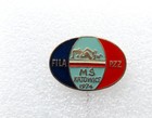 Odznaka Mistrzostwa Świata w zapasach Katowice 1974 duża (lakier)