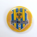 Odznaka button Szlezky FC Opawa herb z wieńcem (produkt oficjalny)