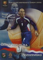 Program Czechy - Holandia, Eliminacje EURO 2004 (10.09.2003)