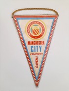 Proporczyk Manchester City mały (lata 70.)