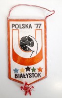 Proporczyk VII Akademickie Mistrzostwa Świata w piłce ręcznej Polska 1977 (Białystok)