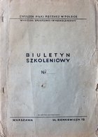 Związek Piłki Ręcznej w Polsce. Biuletyn Szkoleniowy (1962)