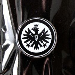 Eintracht Frankfurt czarny herb (polewa epoksydowa, produkt oficjalny)
