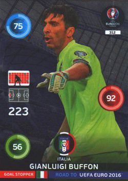 Gianluigi Buffon - Włochy (nr 312 - Goal Stopper)