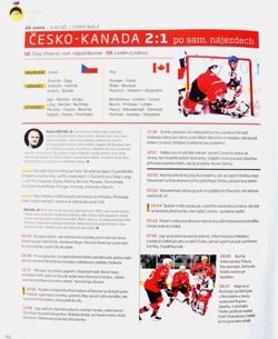 Magazyn "Sport Special" (Czechy) - Nagano 20 lat od triumfu