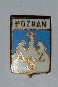 Odznaka AZS Poznań (PRL, emalia)
