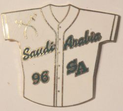 Odznaka Arabia Saudyjska baseball