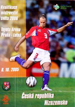 Program Czechy - Holandia eliminacje Mistrzostw Świata 2006 (08.10.2005)