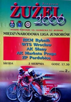 Program Międzynarodowa Liga Juniorów (Rybnik, 02.08.2000)