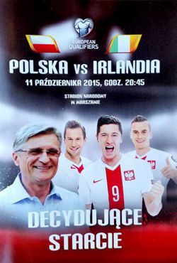 Program Polska - Irlandia eliminacje Euro 2016 (11.10.2015)