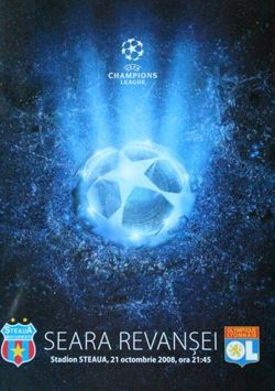 Program Steaua Bukareszt - Olympique Lyon Liga Mistrzów (21.10.2008)