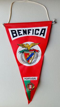 Proporczyk Benfica Lizbona stary