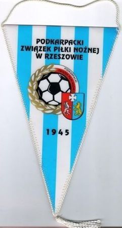 Proporczyk Podkarpacki Związek Piłki Nożnej w Rzeszowie