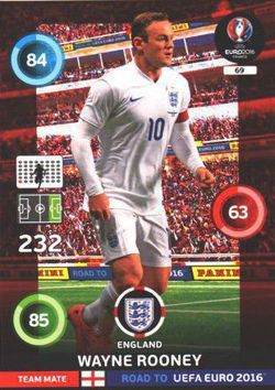Wayne Rooney - Anglia (nr 69 - Team Mate)