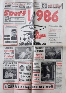 Gazeta Sport Nr 252 253 30 12 1985 01 12 1986 Podsumowanie