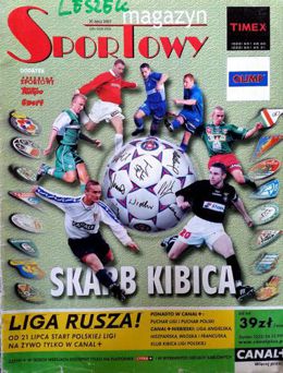 Skarb Kibica I liga (ekstraklasa) Jesień 2001 (Przegląd Sportowy/Tempo/Sport)