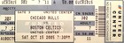 Bilet Chicago Bulls - Boston Celtics liga NBA (15.10.2005)