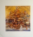 Karta pocztowa Lozanna miasto olimpijskie