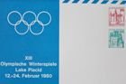 Karta pocztowa XIII Zimowe Igrzyska Olimpijskie Lake Placid 1980 (Niemcy)