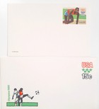 Karta pocztowa i koperta Igrzyska Olimpijskie 1980 (USA)