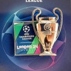 Odznaka Trofeum Liga Mistrzów Finał Londyn 2024, Borussia Dortmund - Real Madryt produkt oficjalny