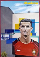 Pocztówka Cristiano Ronaldo CR7 mural (Madera)