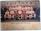 Pocztówka Reprezentacja Kanady w hokeju na lodzie 1965-66
