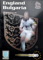 Program Anglia - Bułgaria eliminacje Mistrzostw Europy (10.10.1998)