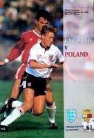 Program Anglia - Polska eliminacje Mistrzostw Europy U-21 (16.10.1990)