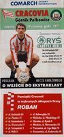 Program Cracovia - Górnik Polkowice baraż o wejście do Ekstraklasy (19.06.2004)