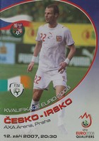Program Czechy - Irlandia, Eliminacje EURO 2008 (12.09.2007)