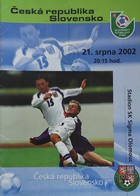 Program Czechy - Słowacja, mecz towarzyski (21.08.2002)