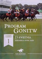 Program Gonitw konnych Tor Służewiec (23.04.2017)