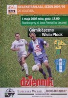 Program Górnik Łęczna - Wisła Płock Idea Ekstraklasa (01.05.2005)
