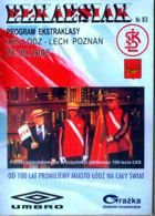 Program ŁKS Łódź - Lech Poznań (28.09.2008) - Ekstraklasa