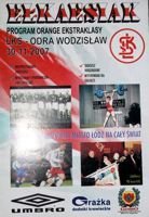 Program ŁKS Łódź - Odra Wodzisław Śląski Orange Ekstraklasa (30.11.2007)