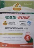 Program Lechia Tomaszów Mazowiecki - Finishparkiet Drwęca Nowe Miasto III Liga (14.06.2017)