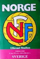 Program Norwegia - Szwecja Mistrzostwa Nordyckie (15.08.1979)