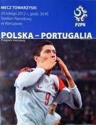 Program Polska - Portugalia mecz towarzyski (29.02.2012)