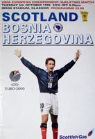 Program Szkocja - Bośnia i Hercegowina eliminacje Mistrzostw Europy (05.10.1999)
