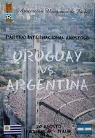 Program Urugwaj - Argentyna mecz towarzyski (20.08.2003)