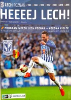 Program mecz Lech Poznań - Korona Kielce, Lotto Ekstraklasa (28.4.2017)