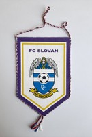 Proporczyk 100 lat FC Slovan Hlohovec (Słowacja)
