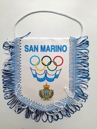 Proporczyk Komitet Olimpijski San Marino (produkt oficjalny)